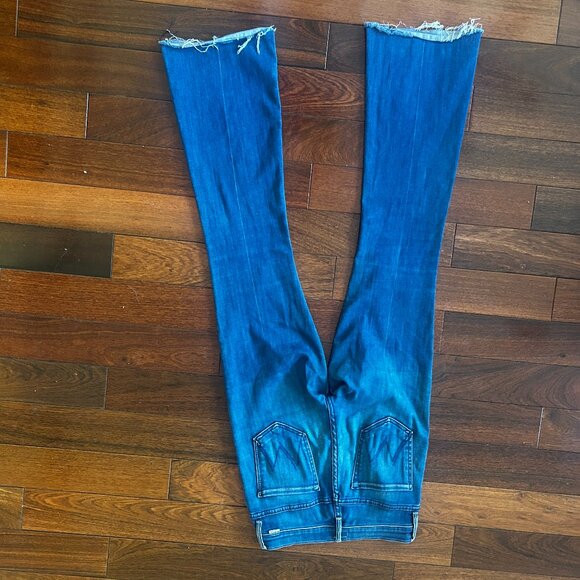 MOTHER - The Weekender Fray in 20,000 Leagues Under the Sea in Women's Size 26 - Picture 4 of 7